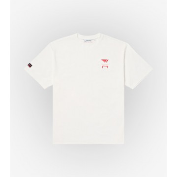 T1 CLUBHOUSE LOGO TEE - WHITE
